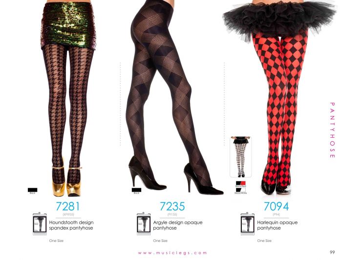 Music Legs Music Legs-hosiery Catalog 2019-99  Hosiery Catalog 2019 | Pantyhose Library